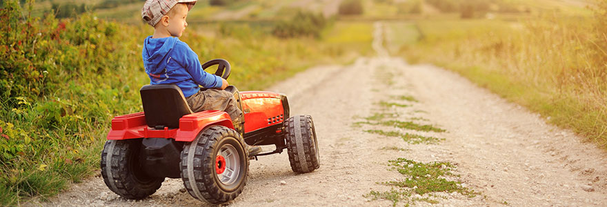 Tracteur pour enfant